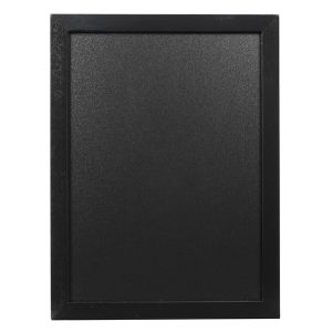 Lavagna Woody - cornice nera - 30 x 40 cm - Securit - immagine 1