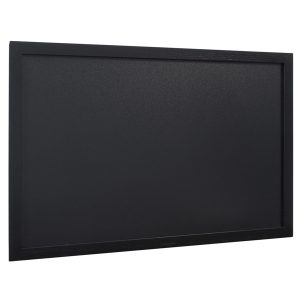 Lavagna Woody - cornice nera - 40 x 60 cm - Securit - immagine 2