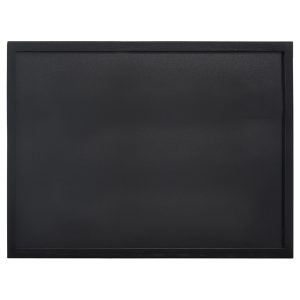 Lavagna Woody - cornice nera - 60 x 80 cm - Securit - immagine 1