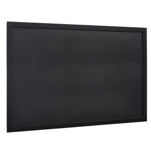 Lavagna Woody - cornice nera - 60 x 80 cm - Securit - immagine 2