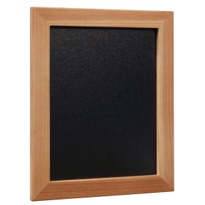 Lavagna Woody - teak - 20 x 24 cm - Securit - immagine 2