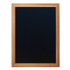 Lavagna Woody - teak - 30 x 40 cm - Securit - immagine 1