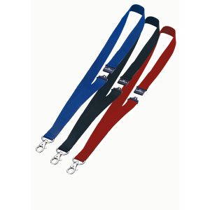 Cordoncini portabadge - larghezza 2 cm - blu - Durable - conf. 10 pezzi - immagine 1