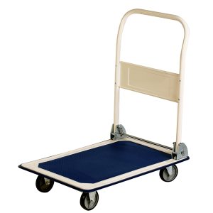 Carrello portatutto PZS150 - pieghevole - 74 x 48 x 83 cm - portata massima 150 kg - bianco/blu - Serena Group - immagine 1