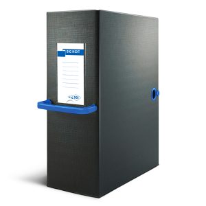 Scatola archivio Big Next - dorso 12 cm - 25x35 cm - nero/blu - Sei Rota - immagine 3