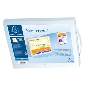 Valigetta Kreacover PPL personalizzabile - 24 x 32 cm - dorso 4 cm - Exacompta - immagine 1