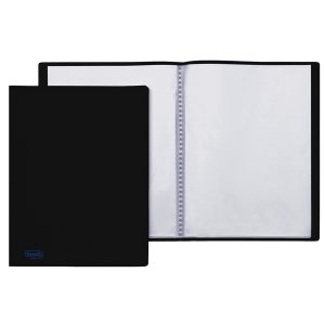 Portalistini Sviluppo - liscio - PPL - 22x30 cm - 40 buste - nero - Favorit - immagine 1