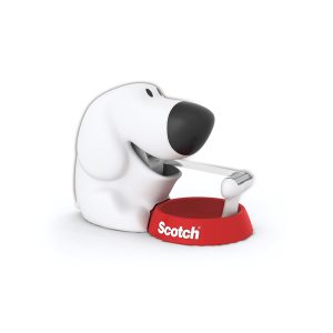 Dispenser Fido - 1 rotolo Scotch Magic 810 1,9 cm x 7,5 m incluso - bianco/nero - Scotch - immagine 1