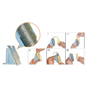 Tubi per contamonete CM018/CM020 - trasparente - HolenBecky - conf. 8 pezzi - immagine 1