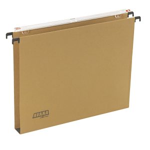 Cartella sospesa Avana - cassetto - interasse 39 cm - fondo U - 37 x 24,5 cm - avana - Bertesi - immagine 1