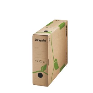 Scatola archivio EcoBox - dorso 8 cm - 32,7x23,3 cm - Esselte - immagine 3