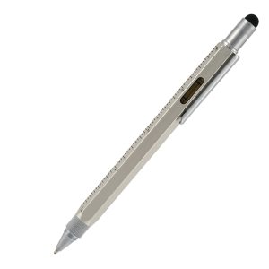 Portamine Tool Pen - punta 0,9mm - argento - Monteverde - immagine 1