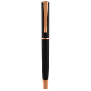 Roller Linea Impressa - punta M - nero/rosegold - Monteverde - immagine 2