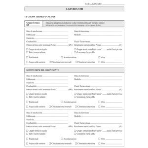 Libretto impianto climatizzazione Lombardia - 297 x 210mm - 48 fogli - Edipro - immagine 1