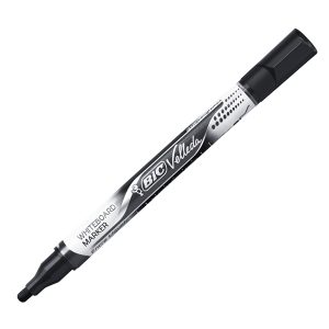Marcatori Whiteboard Marker Velleda liquid Ink - punta tonda 2,2mm - nero - Bic - immagine 2