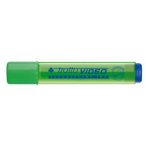 Evidenziatore Tratto Video  - punta a scalpello - tratto da 1,0mm-5,0mm - verde - Tratto - immagine 2