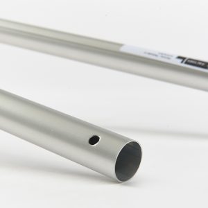 Manico Allitech per scope - con foro - alluminio - lunghezza 145 cm - PerfettoFactory - immagine 2