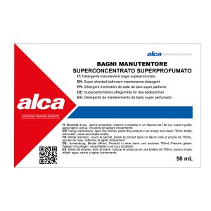 Manutentore Bagni Linea Monodose - superprofumato - Alca - bustina da 50 ml - immagine 1