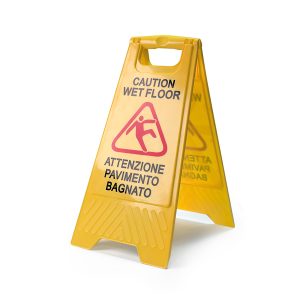 Cartello Pavimento Bagnato - 30x62 cm - PerfettoFactory - immagine 1