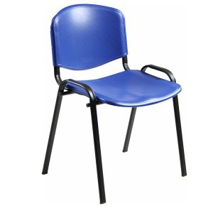 Seduta attesa Dado D5SP - senza braccioli - PPL - blu - Unisit - immagine 1