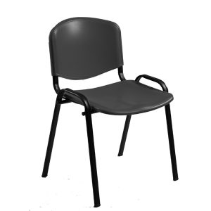 Seduta attesa Dado D5SP - senza braccioli - PPL - nero - Unisit - immagine 1
