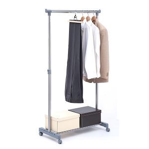 Stender appendiabiti AC9001 - con portaoggetti  - 87 cm - Serena Group - immagine 1