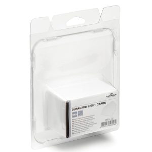 Tessere bianche per stampante Duracard ID 300 - spessore 0,5 mm - 54 x 86 mm - Durable - conf. 100 pezzi - immagine 1