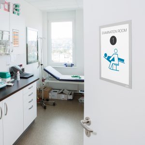 Cornice magnetica Duraframe - A4 - 21 x 29,7 cm - bianco - Durable - immagine 1