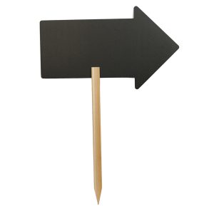 Silhouette Board Sticks - forma freccia - 67 x 49,2 cm - nero - Securit - immagine 1