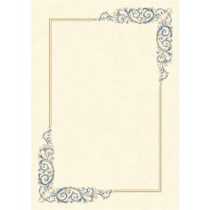 Diplomi in pergamena - stampa offset - A3 - 160 gr - avorio - Kartos - conf. 10 pezzi - immagine 1