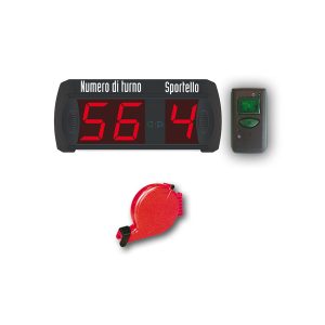 Kit completo elimina code multifunzione (2 numeri + 9 sportelli) / (Numero di turno + sportello) - Printex - immagine 1