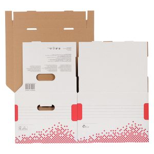 Scatola container Speedbox - Medium - 32,5x36,7cm - dorso 26,3 cm - Esselte - immagine 5