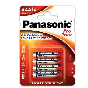 Ministilo ProPower AAA LR03 - Panasonic - blister 4 pezzi - immagine 1