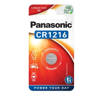 Micropila CR1216 - litio - Panasonic - blister 1 pezzo - immagine 1