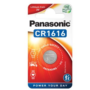 Micropila CR1616 - litio - Panasonic - blister 1 pezzo - immagine 1