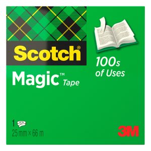 Nastro adesivo Magic™ 810 - permanente - 2,5 cm x 66 m - trasparente - Scotch - immagine 1
