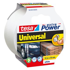 Nastro adesivo Extra Power Universal - 5 cm x 10 m - bianco - Tesa - immagine 1