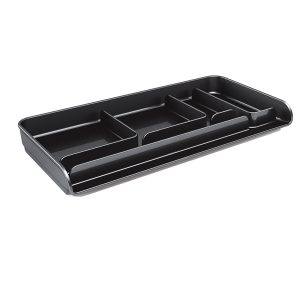 Vaschetta portacancelleria Mydesk - 26,1x12,5x2,8 cm - nero - Arda - immagine 1