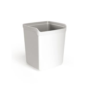 Bicchiere portapenne Mydesk - 8,7x7,4x10 cm - bianco - Arda - immagine 1
