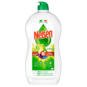 Detersivo per piatti - limone - 900 ml - Nelsen - immagine 1