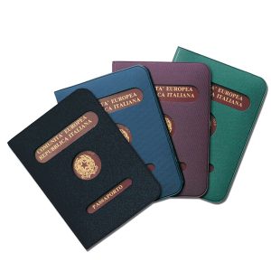 Porta passaporto - colori assortiti - Alplast - conf. 24 pezzi - immagine 1