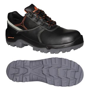 Calzatura di sicurezza Phocea S3 SRC - pelle crosta pigmentata - numero 42 - nero - Deltaplus - immagine 1