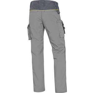 Pantalone da lavoro Mach 2 Corporate - grigio chiaro/grigio scuro - taglia L - grigio chiaro/grigio scuro - Deltaplus - immagine 2