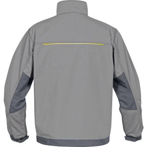 Giacca da lavoro Mach 2 Corporate - tela/poliestere/cotone - taglia XL - grigio chiaro/grigio scuro - Deltaplus - immagine 2