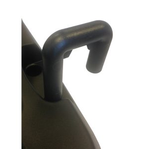 Coppia di ganci per carrello contenitore Office - nero - Medial International - immagine 1