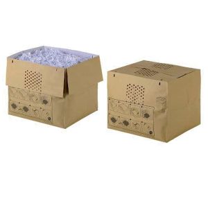 Sacchi per distruggidocumenti Auto+ 500X/M - espandibili - fino a 80 L - riciclabile - Rexel - conf. 50 pezzi - immagine 1