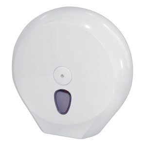Dispenser Plus per carta igienica in rotolo Mini Jumbo - 27,3x12,8x27 cm - Mar Plast - immagine 1
