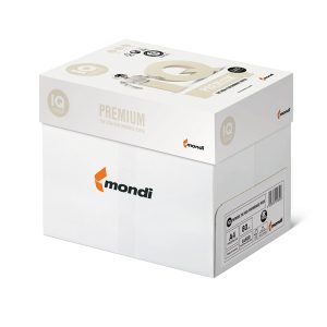 Carta IQ Premium - A4 - 90 gr - bianco - Mondi - conf. 500 fogli - immagine 2