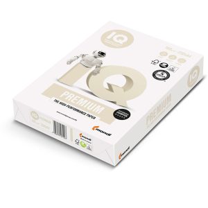 Carta IQ Premium - A4 - 160 gr - bianco - Mondi - conf. 250 fogli - immagine 1