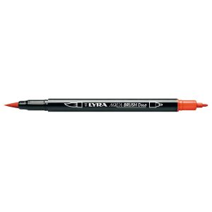 Pennarelli Aqua Brush Duo - punte 2,00 - 4,00 mm - Lyra - astuccio 24 pezzi - immagine 3